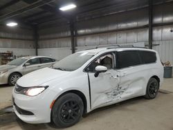 Salvage cars for sale at Des Moines, IA auction: 2021 Chrysler Voyager LXI