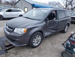 Dodge Grand Caravan sxt salvage cars for sale: 2016 Dodge Grand Caravan SXT