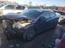 Hyundai salvage cars for sale: 2012 Hyundai Elantra GLS