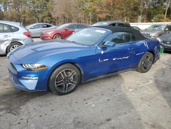 Salvage cars for sale at Austell, GA auction: 2022 Ford Mustang