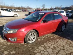 Salvage cars for sale at Bridgeton, MO auction: 2010 Ford Fusion SEL