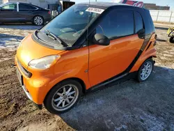 Smart Fortwo salvage cars for sale: 2008 Smart Fortwo Pure