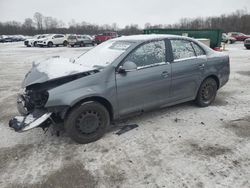 Salvage cars for sale at Ellwood City, PA auction: 2010 Volkswagen Jetta S