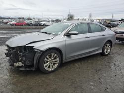 Chrysler salvage cars for sale: 2015 Chrysler 200 Limited