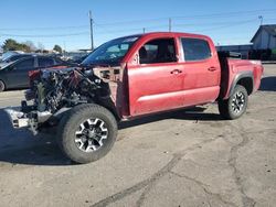 Salvage cars for sale at Nampa, ID auction: 2018 Toyota Tacoma Double Cab