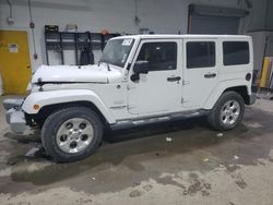 Jeep salvage cars for sale: 2014 Jeep Wrangler Unlimited Sahara