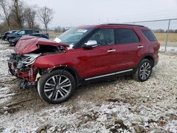 Vehiculos salvage en venta de Copart Cicero, IN: 2016 Ford Explorer Platinum