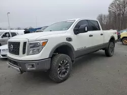 Salvage cars for sale from Copart East Granby, CT: 2016 Nissan Titan XD SL