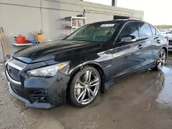 Infiniti q50 Hybrid Premium salvage cars for sale: 2015 Infiniti Q50 Hybrid Premium