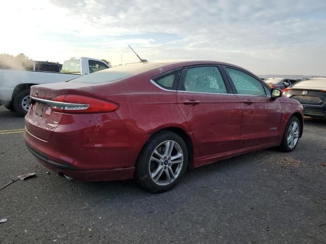 2018 Ford Fusion SE Hybrid