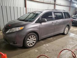 Salvage cars for sale from Copart Cleveland: 2016 Toyota Sienna XLE