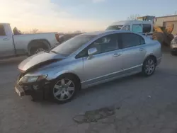 Salvage cars for sale at Kansas City, KS auction: 2011 Honda Civic LX