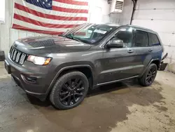 Salvage cars for sale at Lyman, ME auction: 2018 Jeep Grand Cherokee Laredo