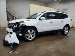 Salvage cars for sale at Davison, MI auction: 2016 Chevrolet Traverse LT