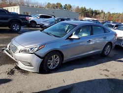 Salvage cars for sale from Copart Exeter, RI: 2015 Hyundai Sonata SE