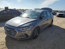 Salvage cars for sale at San Antonio, TX auction: 2018 Hyundai Elantra SEL