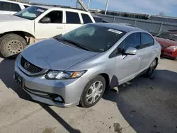 Carros salvage a la venta en subasta: 2013 Honda Civic Hybrid