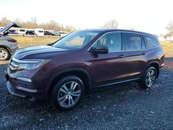 Salvage cars for sale at Hillsborough, NJ auction: 2016 Honda Pilot EXL