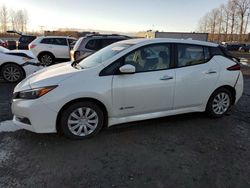 Nissan Leaf salvage cars for sale: 2019 Nissan Leaf S