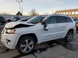 Jeep salvage cars for sale: 2015 Jeep Grand Cherokee Overland