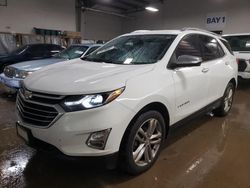 Chevrolet Vehiculos salvage en venta: 2020 Chevrolet Equinox Premier