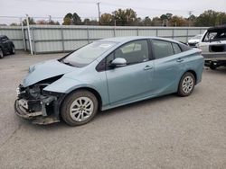 Salvage cars for sale at Shreveport, LA auction: 2017 Toyota Prius