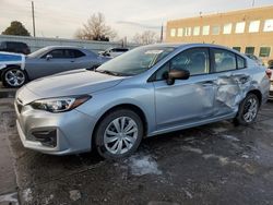 Subaru Vehiculos salvage en venta: 2018 Subaru Impreza