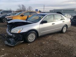 Vehiculos salvage en venta de Copart Chicago Heights, IL: 2007 Honda Accord Value