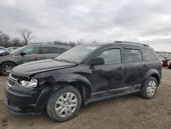 Salvage cars for sale from Copart Des Moines, IA: 2015 Dodge Journey SE