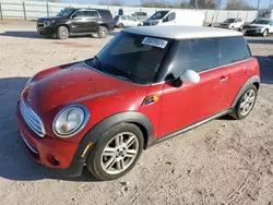 Salvage cars for sale at Oklahoma City, OK auction: 2013 Mini Cooper