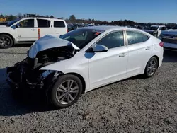 Salvage cars for sale at Lumberton, NC auction: 2018 Hyundai Elantra SEL