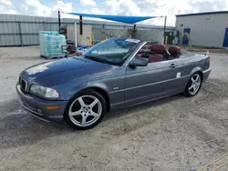 Salvage cars for sale at Arcadia, FL auction: 2001 BMW 330 CI