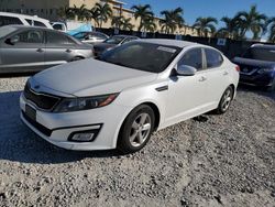 Carros salvage a la venta en subasta: 2015 KIA Optima LX