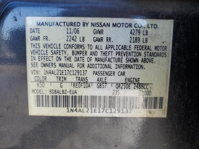 2007 Nissan Altima 2.5