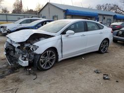 Salvage Cars with No Bids Yet For Sale at auction: 2019 Ford Fusion Titanium