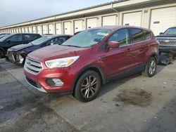 Vehiculos salvage en venta de Copart Cleveland: 2017 Ford Escape SE