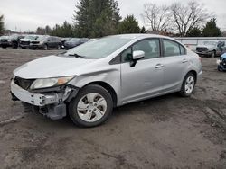 Honda salvage cars for sale: 2014 Honda Civic LX