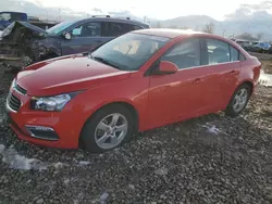 Chevrolet Cruze lt salvage cars for sale: 2015 Chevrolet Cruze LT