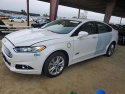 Salvage cars for sale at American Canyon, CA auction: 2016 Ford Fusion Titanium Phev