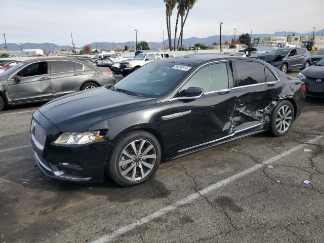 2017 Lincoln Continental