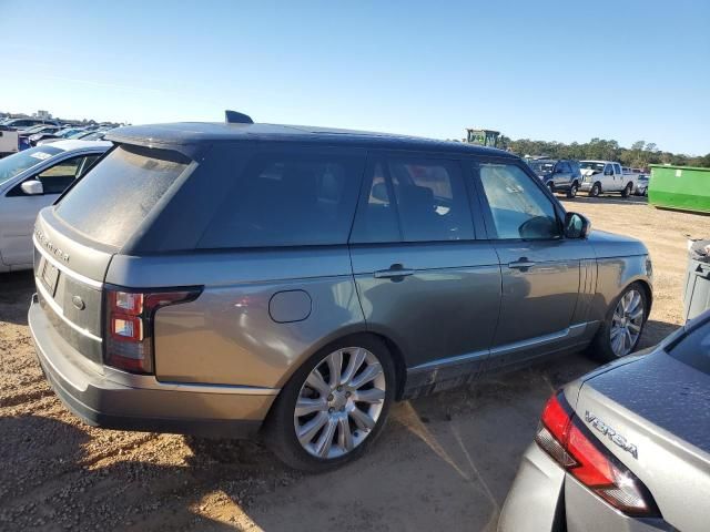 2017 Land Rover Range Rover HSE