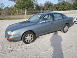 Salvage cars for sale from Copart Fort Pierce, FL: 1996 Toyota Avalon XL