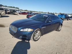 Salvage cars for sale at Harleyville, SC auction: 2013 Jaguar XJL Portfolio