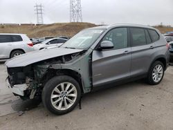 Salvage cars for sale at Littleton, CO auction: 2016 BMW X3 XDRIVE28I