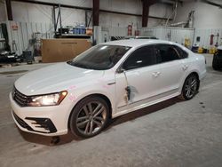 Salvage cars for sale at Oklahoma City, OK auction: 2017 Volkswagen Passat R-Line