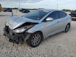 Salvage cars for sale from Copart New Braunfels, TX: 2016 Hyundai Elantra SE