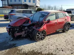 Salvage cars for sale at North Billerica, MA auction: 2018 Mazda CX-3 Touring