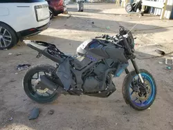 Salvage cars for sale from Copart China: 2023 Yamaha MT-03