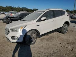 Ford salvage cars for sale: 2017 Ford Escape Titanium