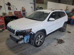 Salvage cars for sale at Greenwood, NE auction: 2019 Jeep Cherokee Limited